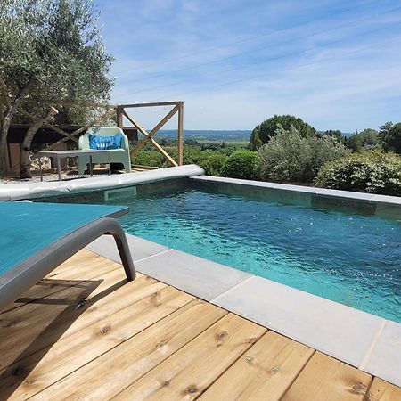 Villa Renovee Avec Piscine Privee Clermont-lʼHérault Bagian luar foto