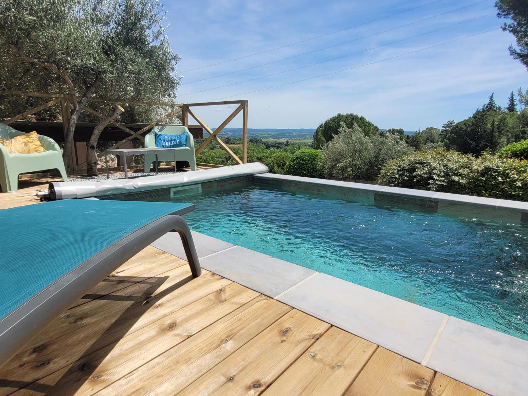 Villa Renovee Avec Piscine Privee Clermont-lʼHérault Bagian luar foto